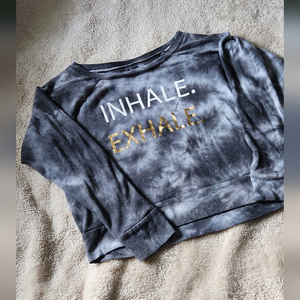 FIT Inhale/Exhale Sweatshirt size L